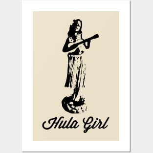 Hula Girl Posters and Art